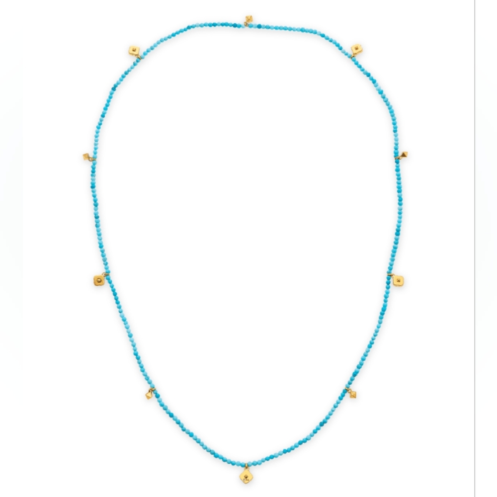 Kendra Scott Vintage Gold Convertible Stretch Necklace in Variegated Rare 🔥